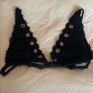 Ruby and Jenna Black Bralette